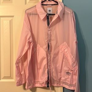 Pink Adidas Windreaker